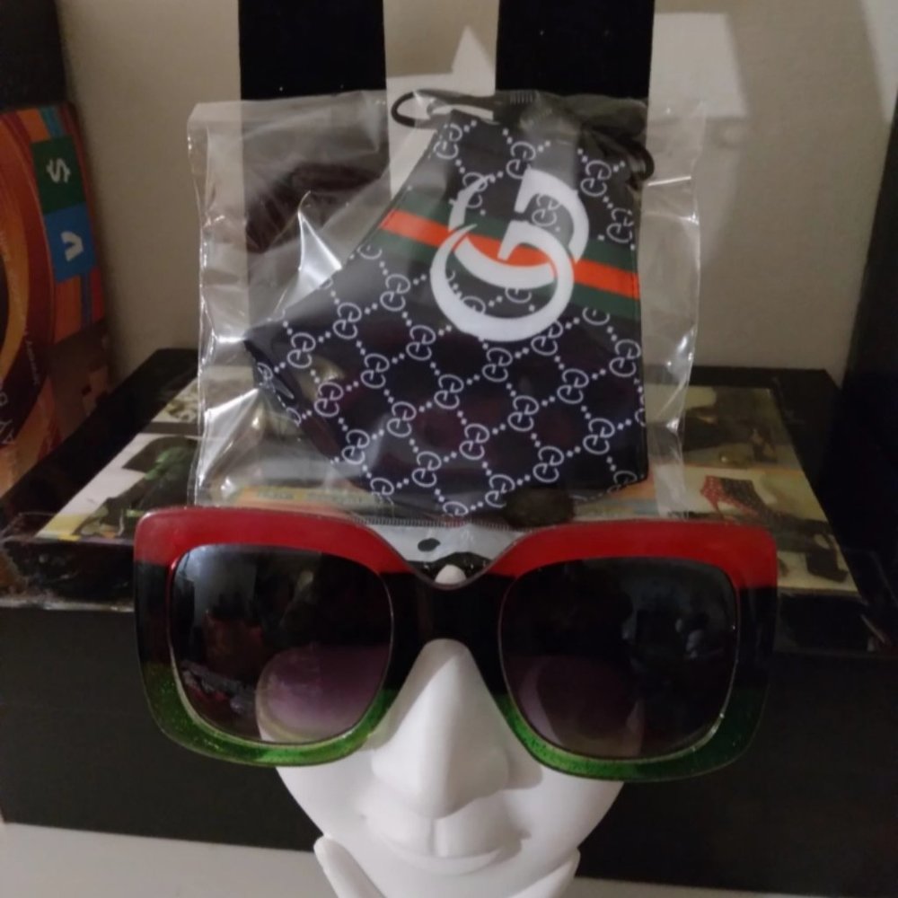 face mask with any sun glasses